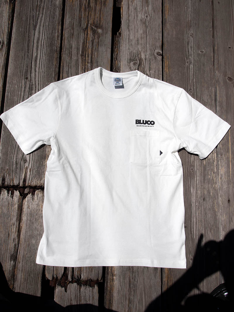 "MOONEYES x DOGTOWN x BLUCO" Pocket Tee -Logo-