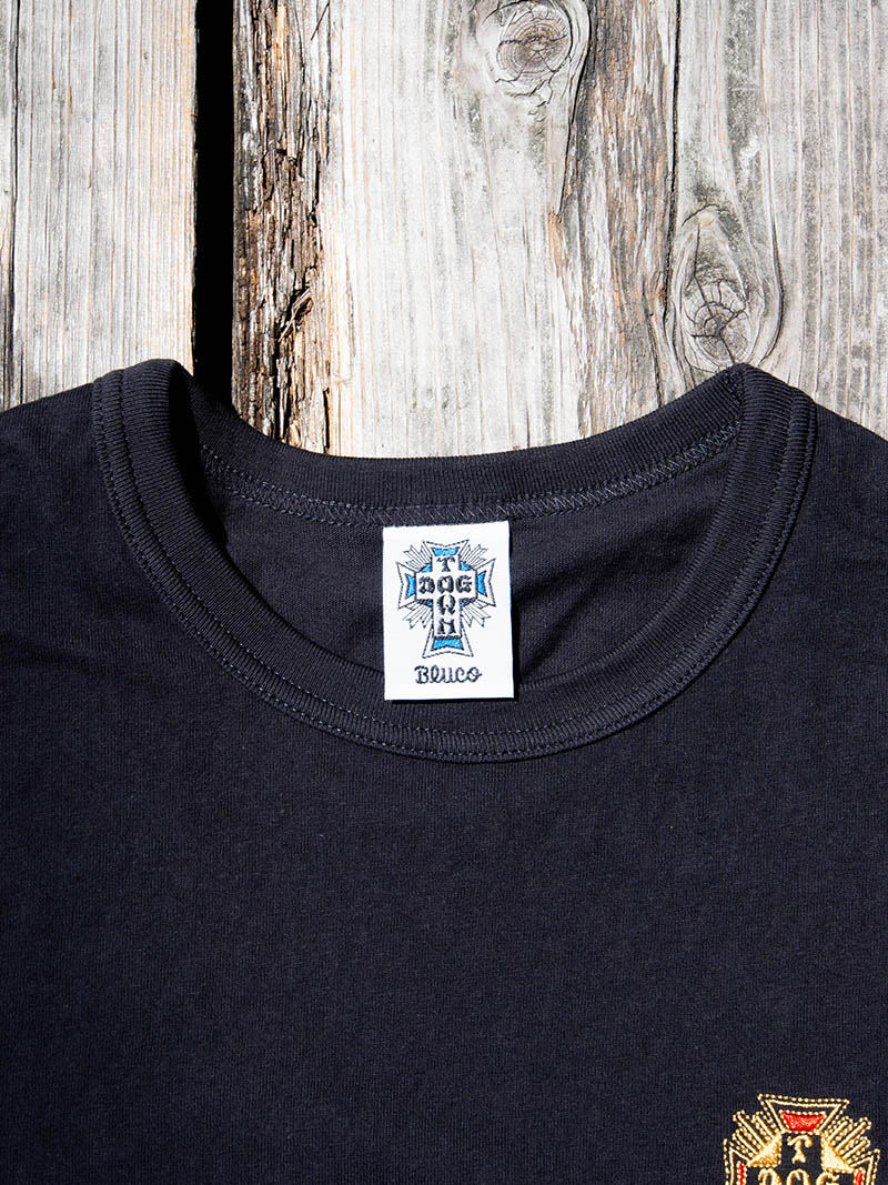"DOGTOWN x BLUCO" Crew Tee -One Point-