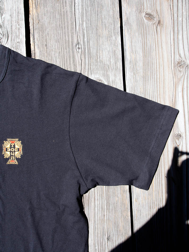 "DOGTOWN x BLUCO" Crew Tee -One Point-