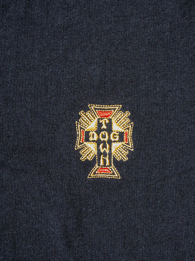 "DOGTOWN x BLUCO" Crew Tee -One Point-