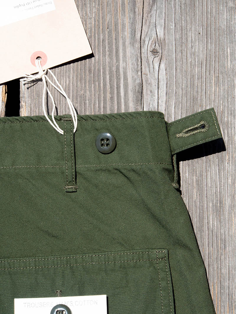 Baker Pants, Trace MIL-838-D, OD Poplin