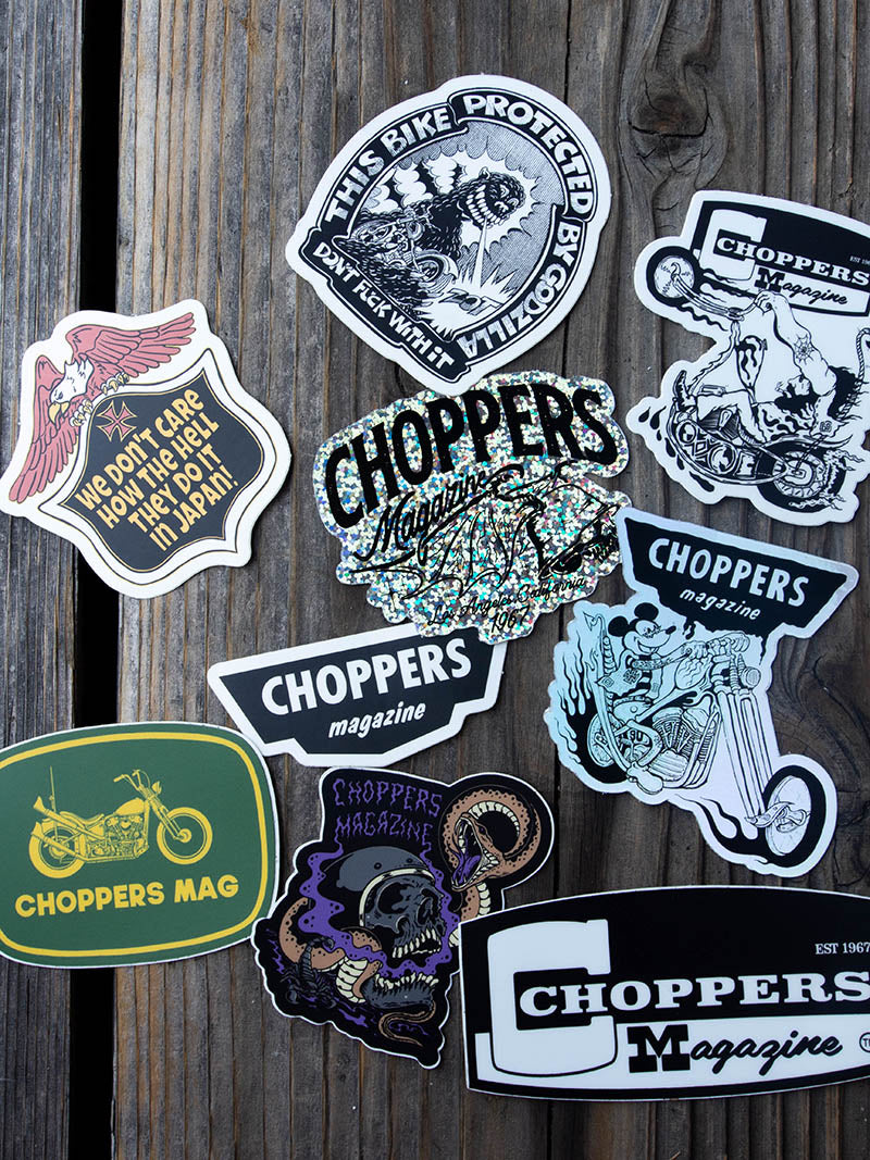 Choppers Magazine Sticker Pack – ROOSTER