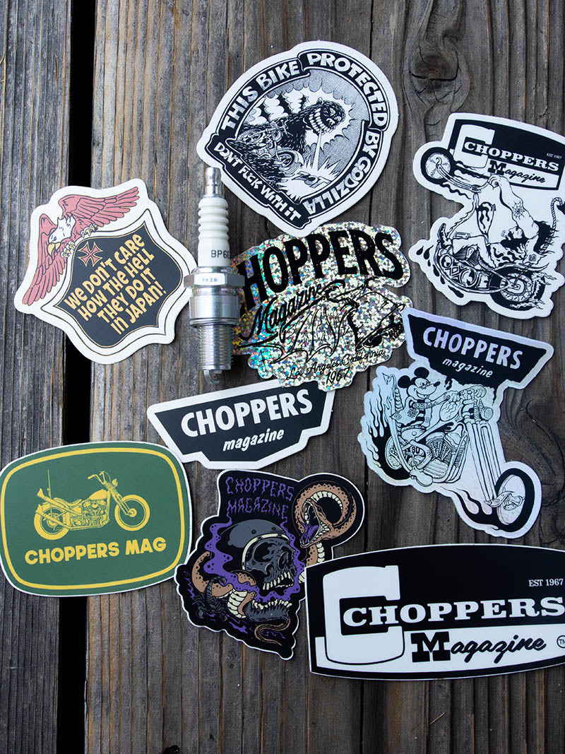 Choppers Magazine Sticker Pack – ROOSTER