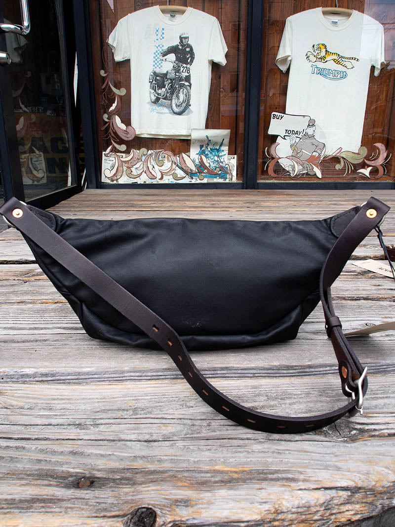 ACV-BG03WX WAXED COTTON WAIST BAG