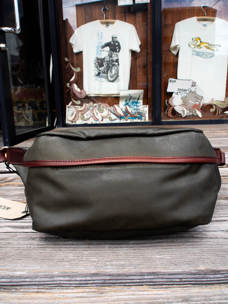 ACV-BG03WX WAXED COTTON WAIST BAG