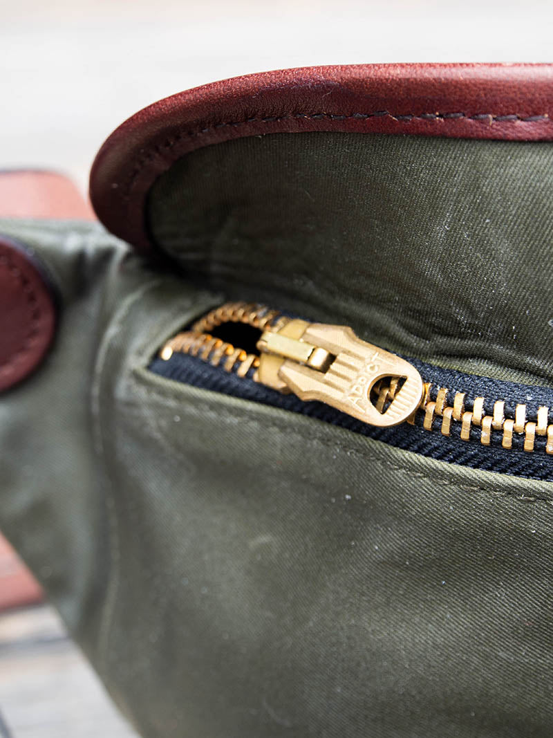 ACV-BG03WX WAXED COTTON WAIST BAG
