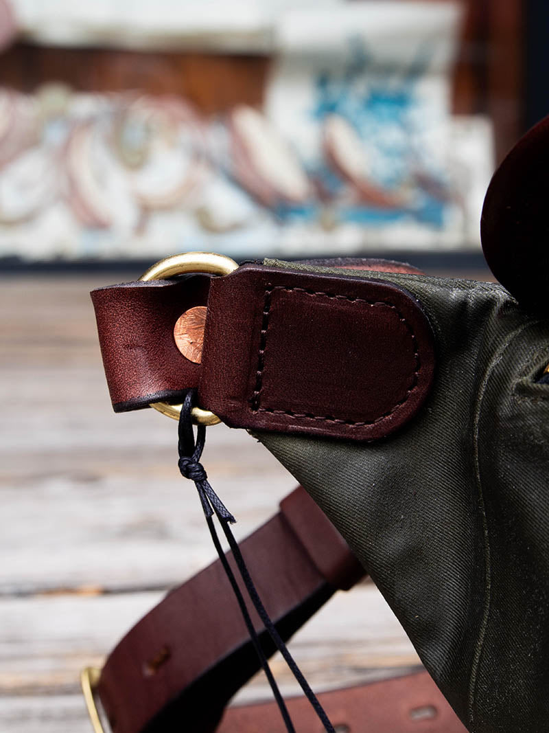 ACV-BG03WX WAXED COTTON WAIST BAG