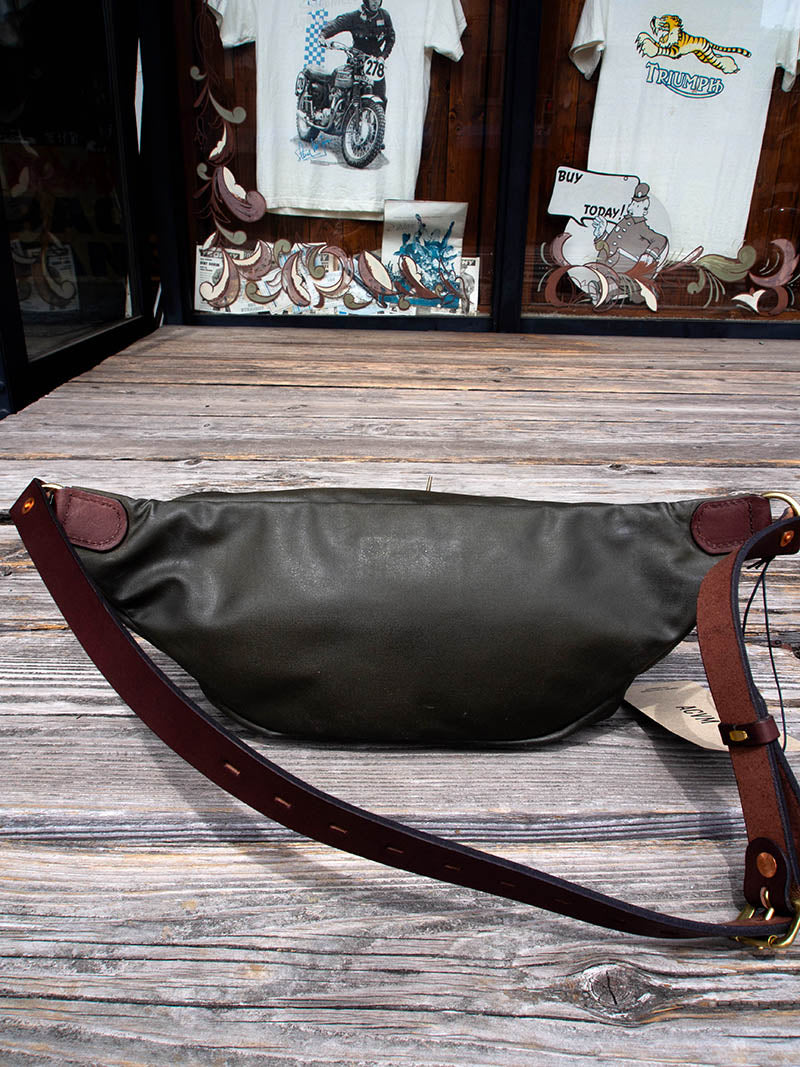 ACV-BG03WX WAXED COTTON WAIST BAG