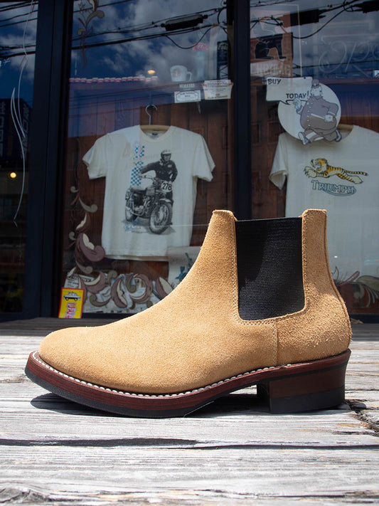 AB-03SS-ST STEER SUEDE CHELSEA BOOTS