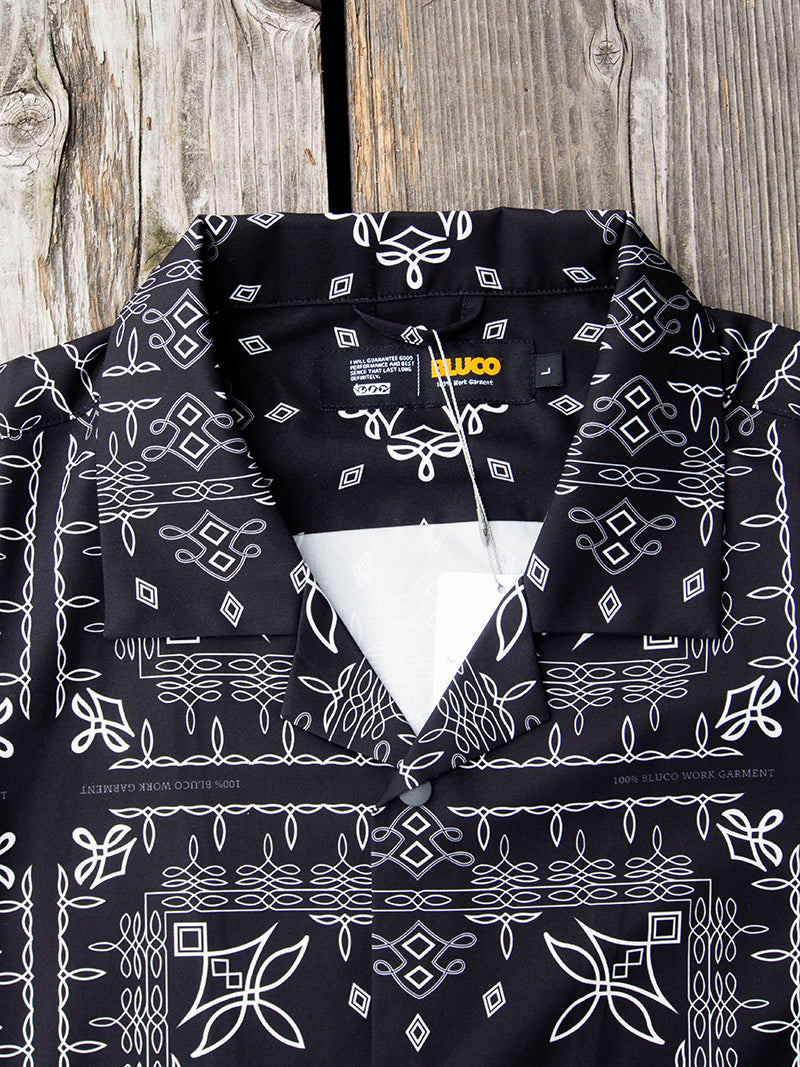 OPEN COLLAR SHIRTS -BANDANA-