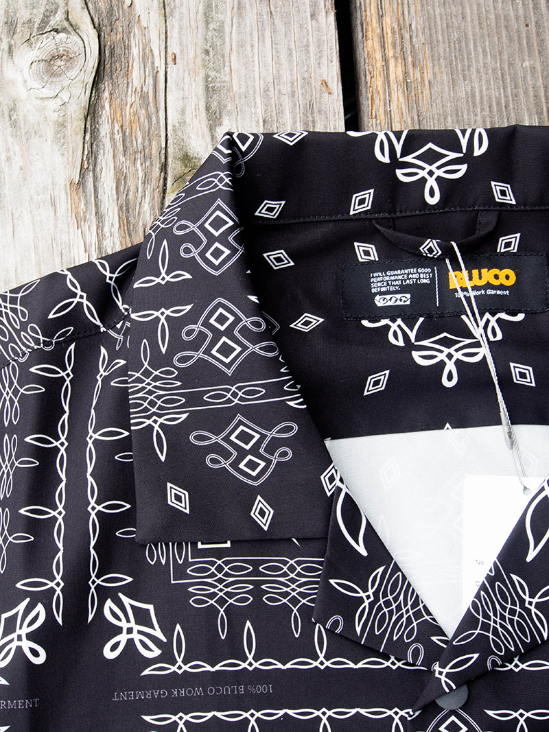 OPEN COLLAR SHIRTS -BANDANA-