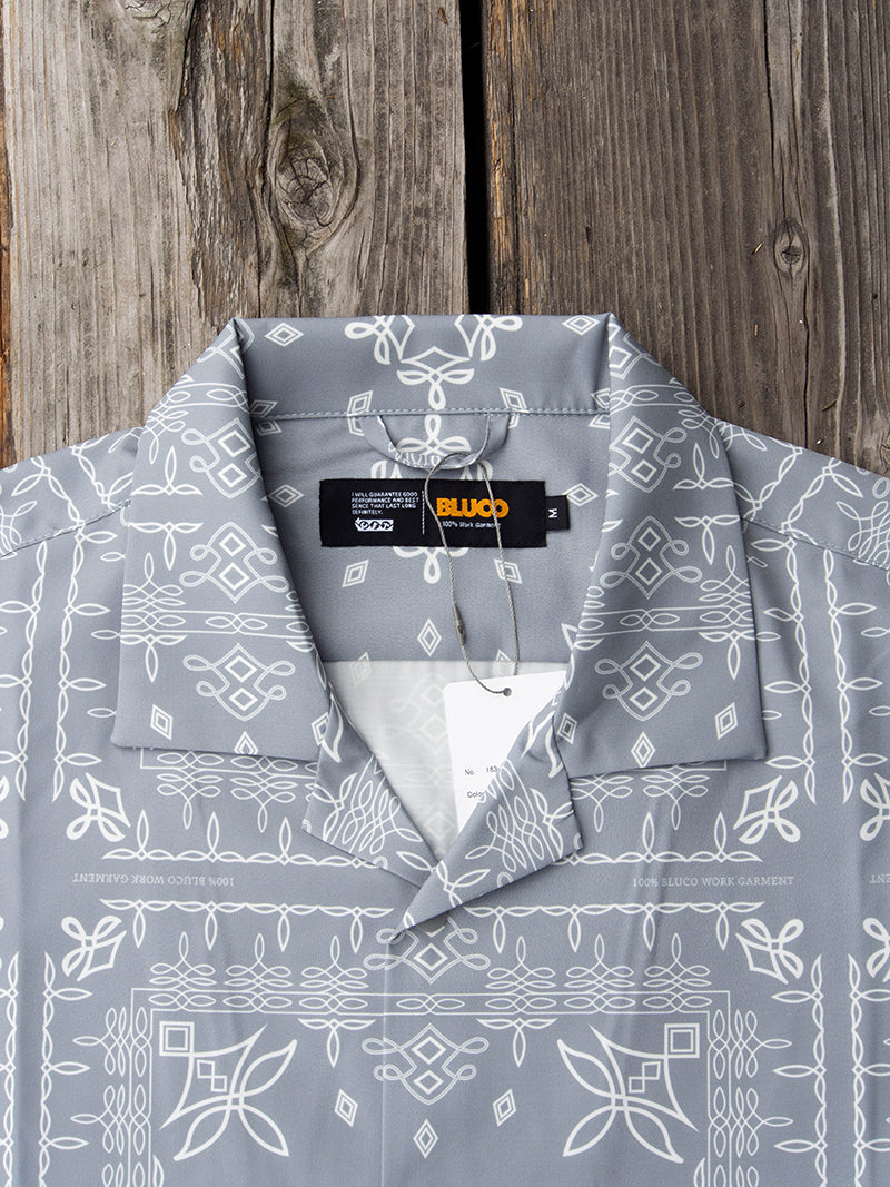 OPEN COLLAR SHIRTS -BANDANA-