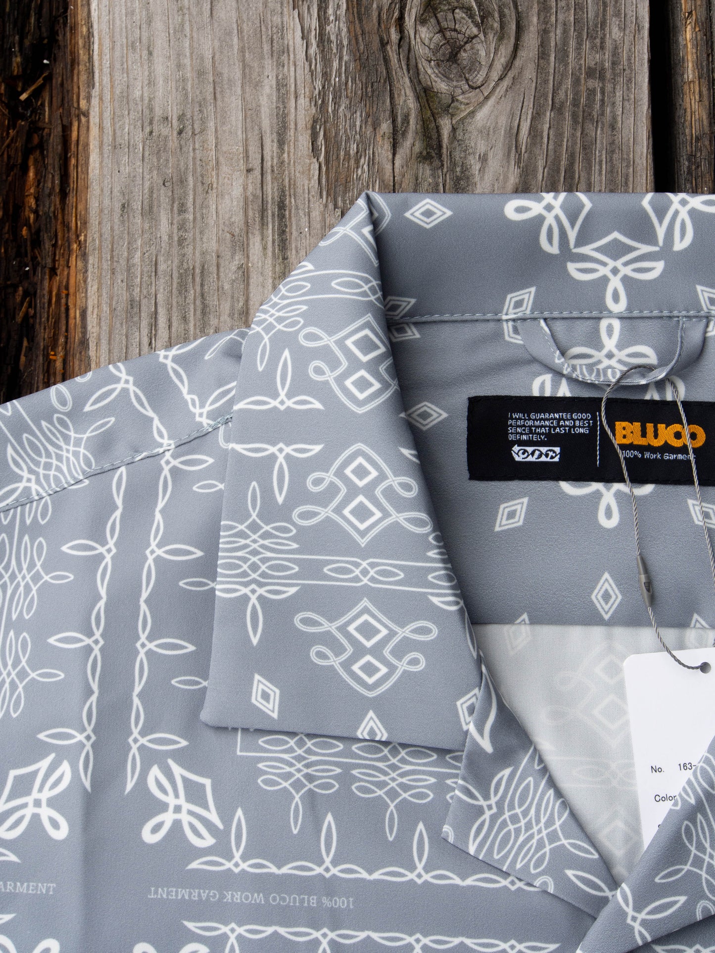 OPEN COLLAR SHIRTS -BANDANA-