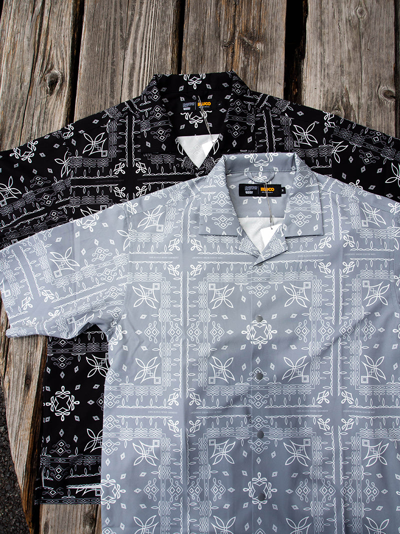 OPEN COLLAR SHIRTS -BANDANA-