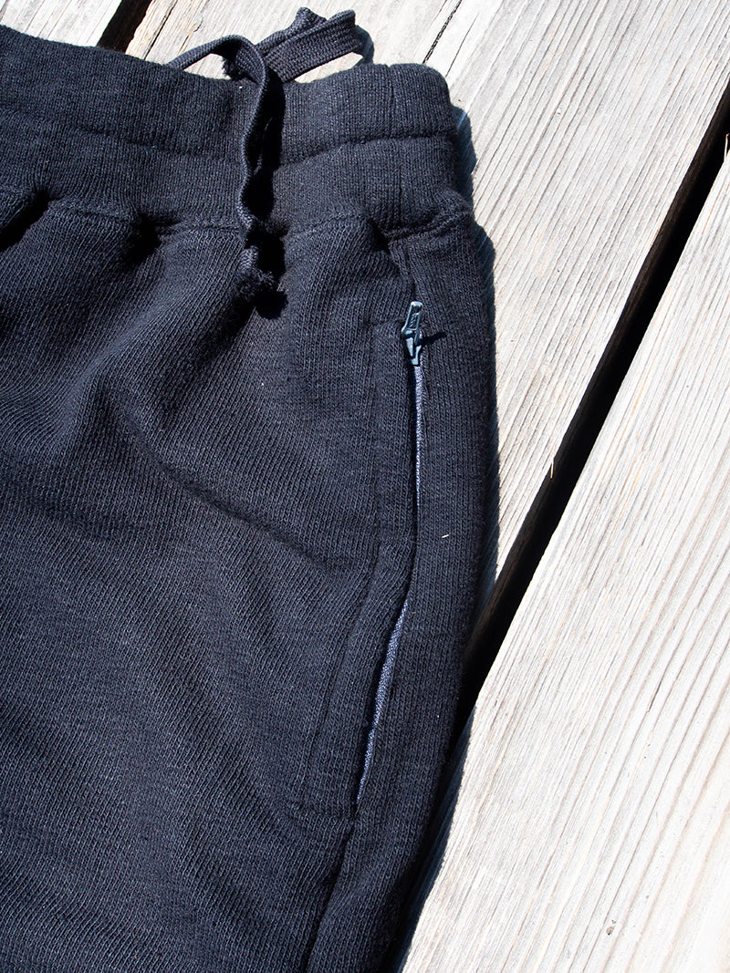COTTON SWEAT PANTS -Zipper Pocket-