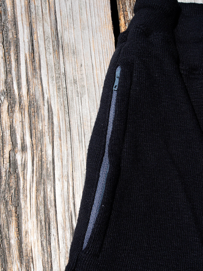 COTTON SWEAT PANTS -Zipper Pocket-