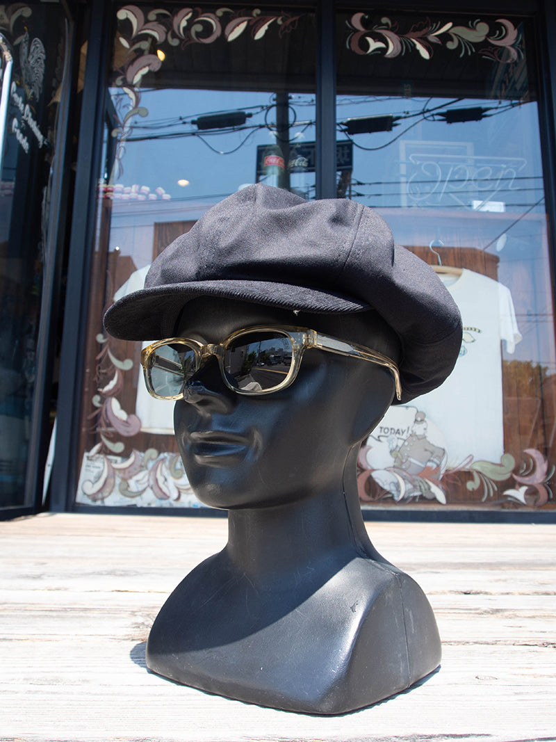 Light Canvas Newsboy Cap