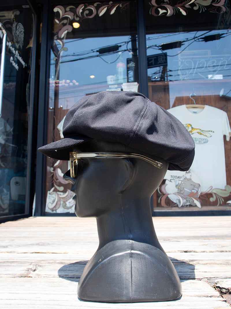 Light Canvas Newsboy Cap
