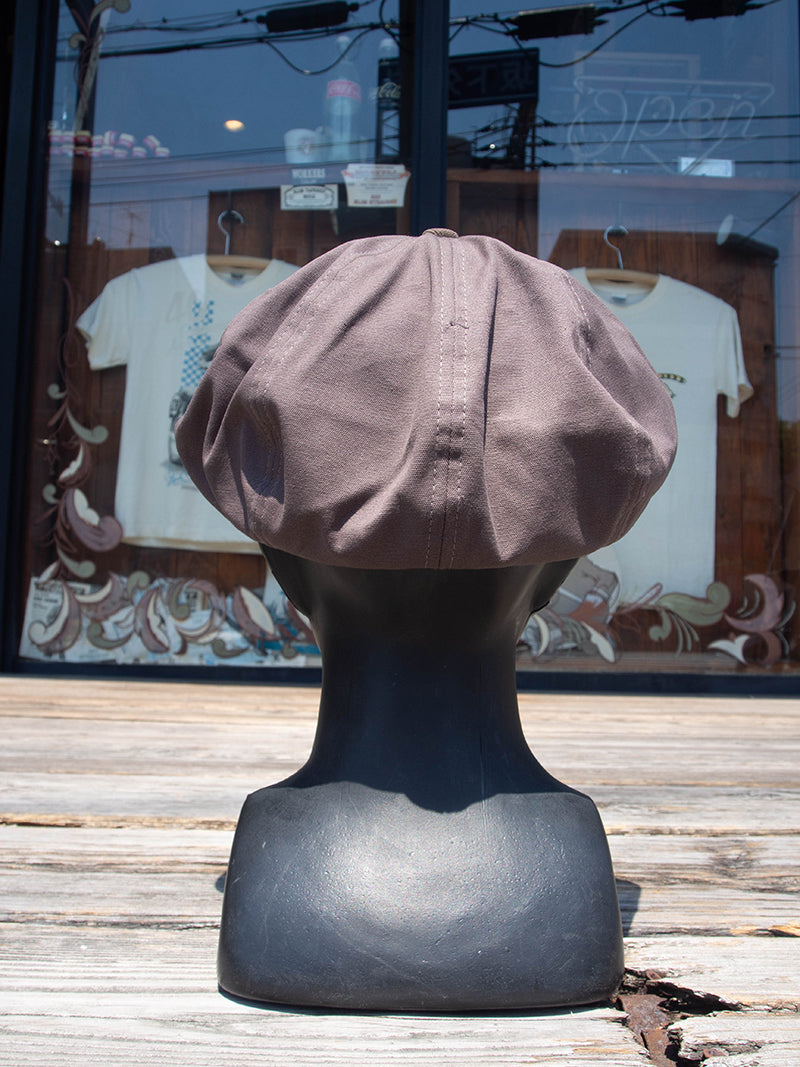Light Canvas Newsboy Cap