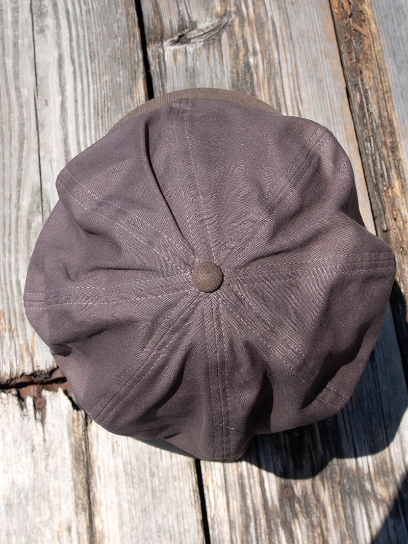 Light Canvas Newsboy Cap