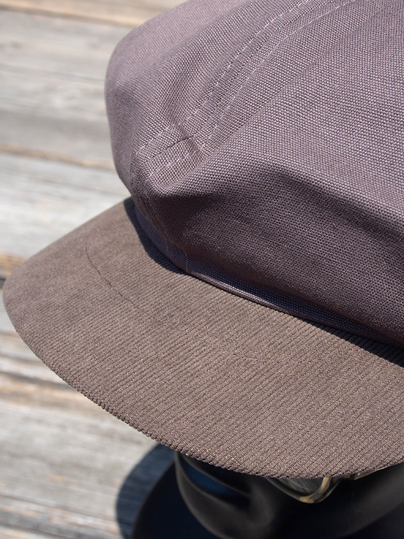 Light Canvas Newsboy Cap