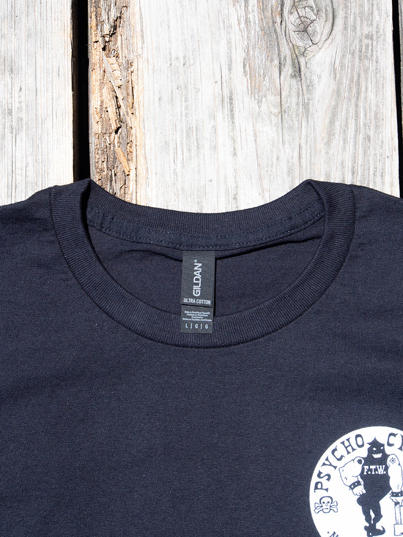 PSYCHO CYCLES NYC AXEMAN LEFT CHEST TEE