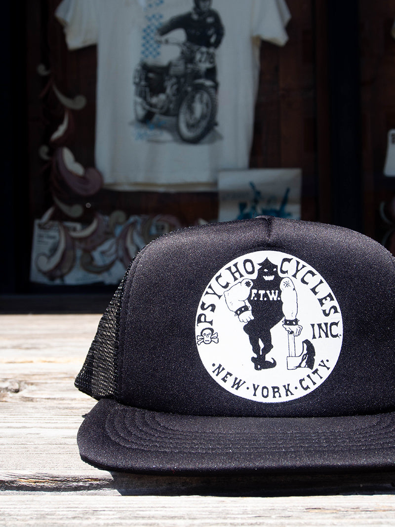 PSYCHO CYCLES NYC AXEMAN TRACKER CAP