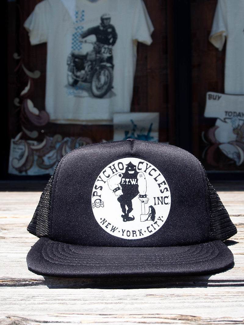 PSYCHO CYCLES NYC AXEMAN TRACKER CAP
