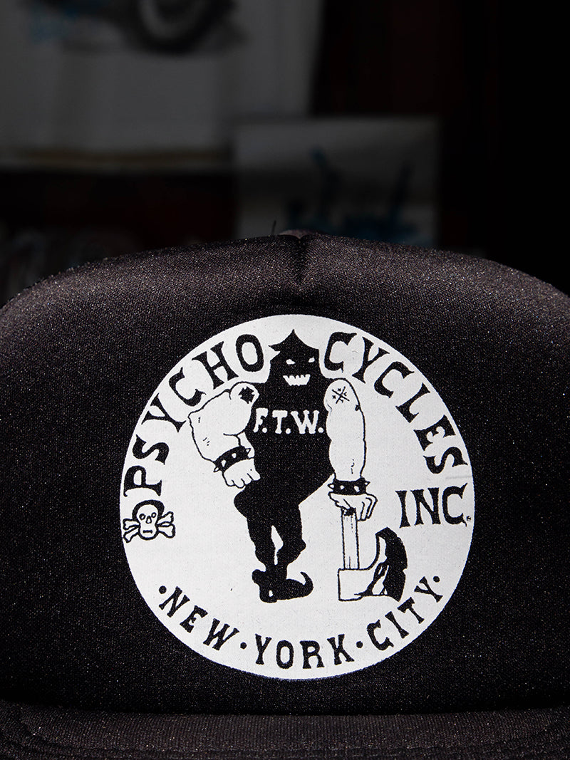 PSYCHO CYCLES NYC AXEMAN TRACKER CAP