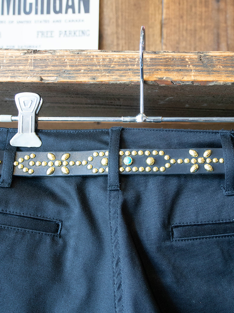 STUDS NARROW BELT