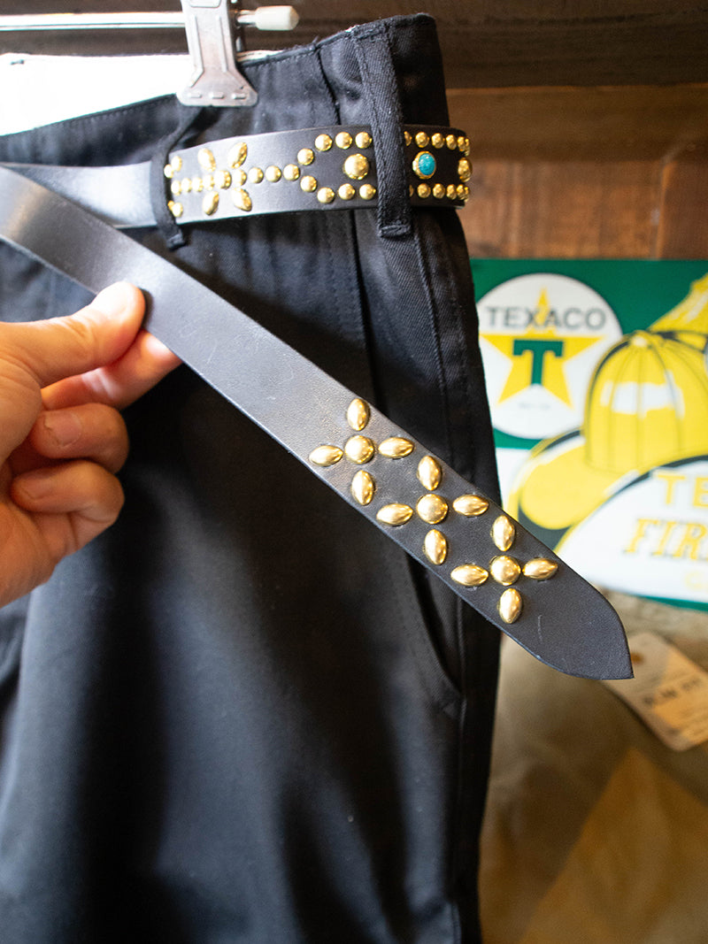 STUDS NARROW BELT