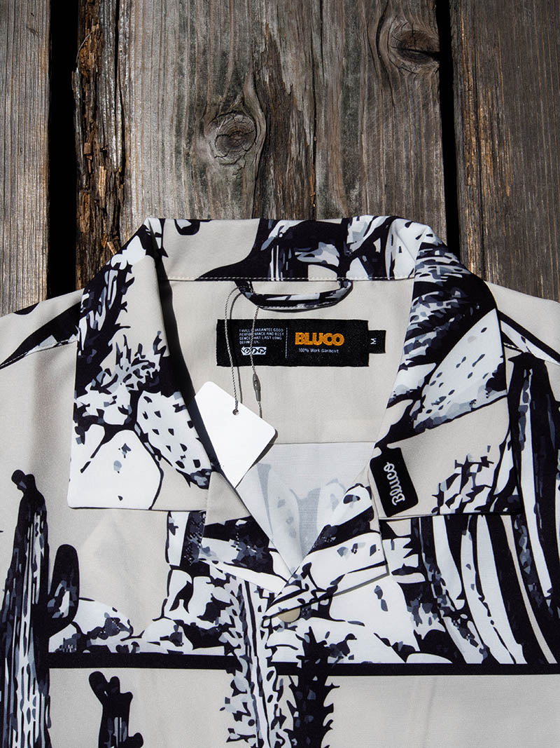 OPEN COLLAR SHIRTS / EASY SHORTS SET UP -Cactus-