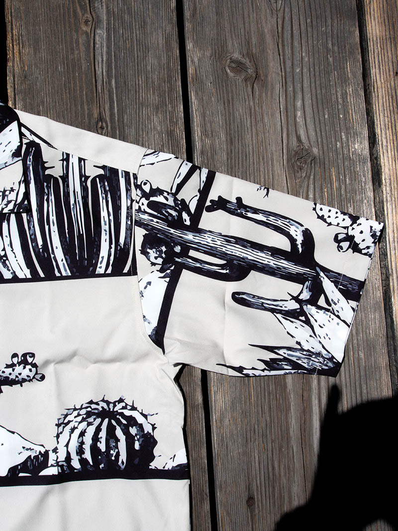 OPEN COLLAR SHIRTS / EASY SHORTS SET UP -Cactus-