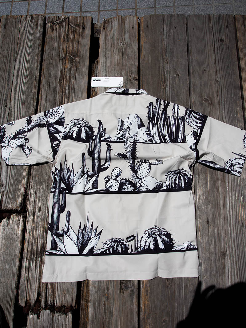 OPEN COLLAR SHIRTS / EASY SHORTS SET UP -Cactus-