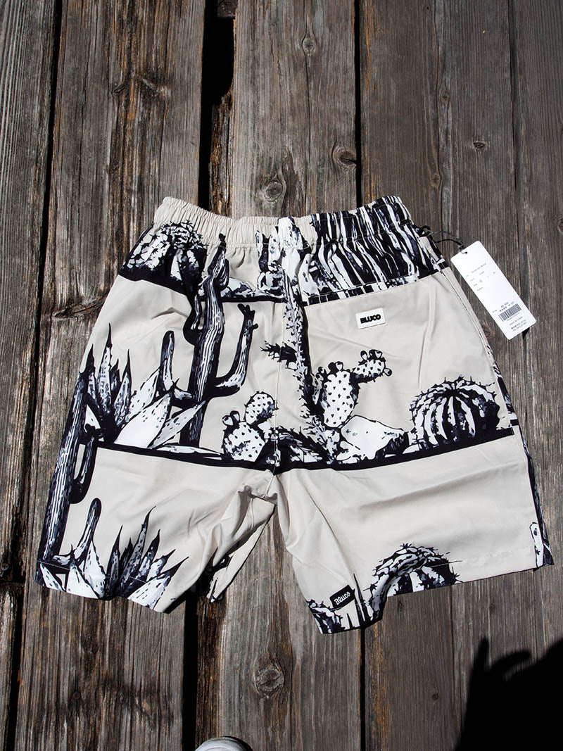 OPEN COLLAR SHIRTS / EASY SHORTS SET UP -Cactus-