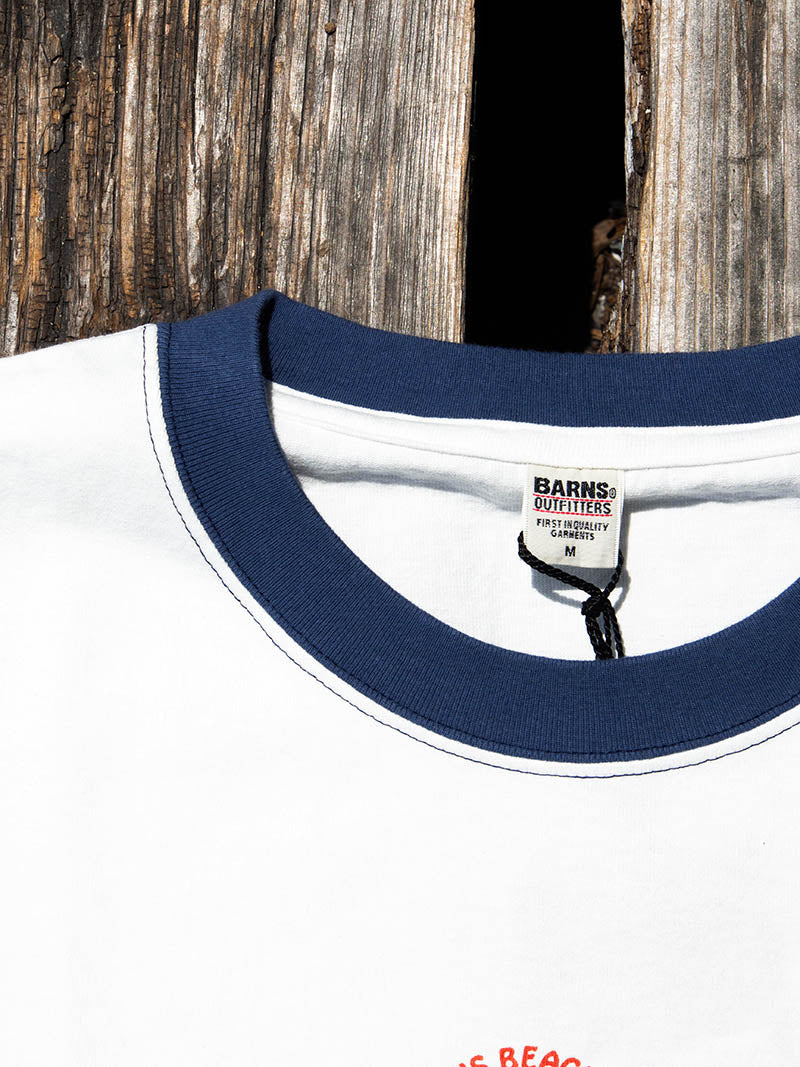 COZUN S/S RINGER Tee -Sun your buns beach-