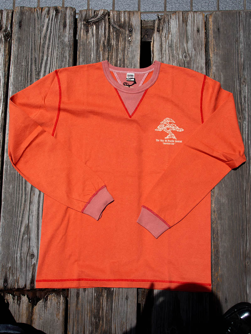 COZUN L/S GUSSET Tee -BONSAI-