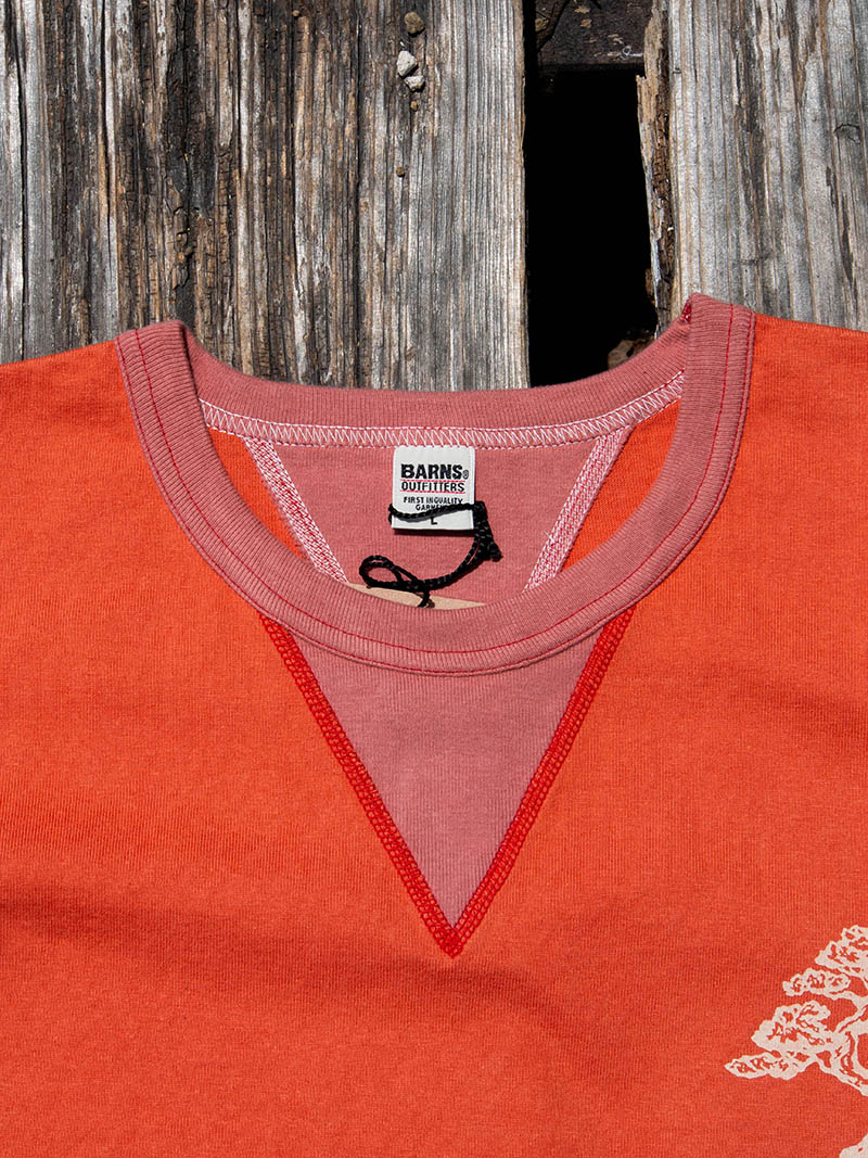 COZUN L/S GUSSET Tee -BONSAI-