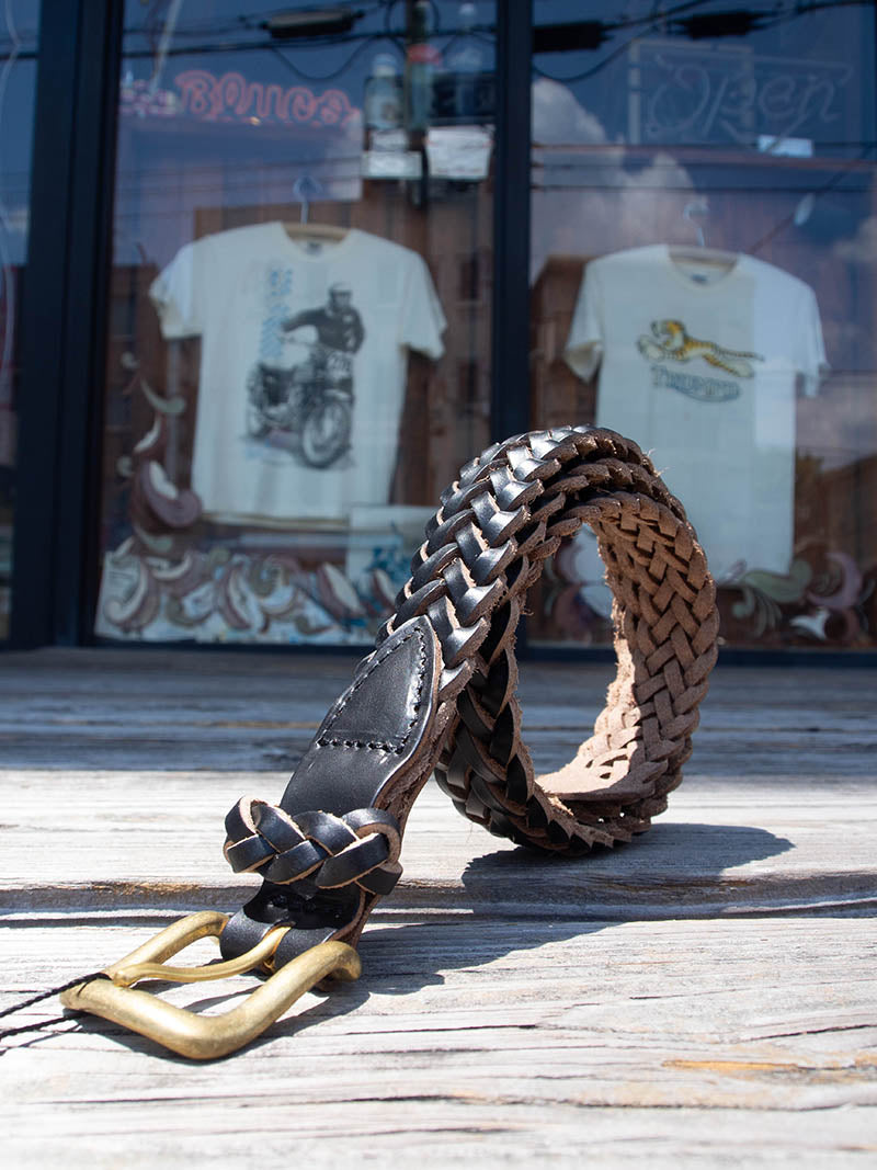 "ART BROWN" 25mm AMIKOMI BELT