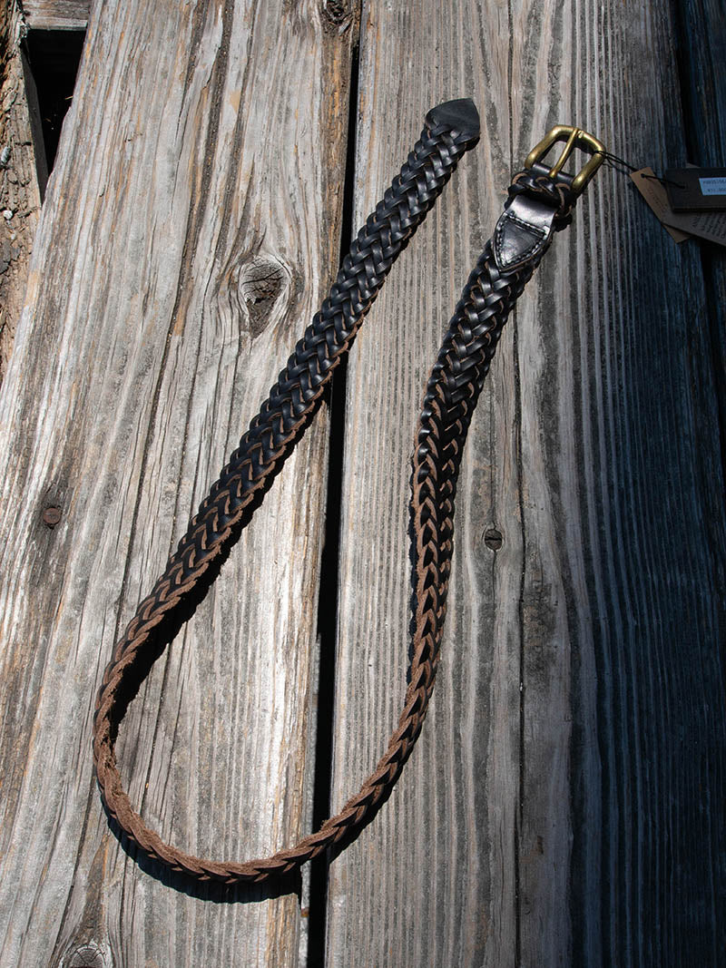 "ART BROWN" 25mm AMIKOMI BELT
