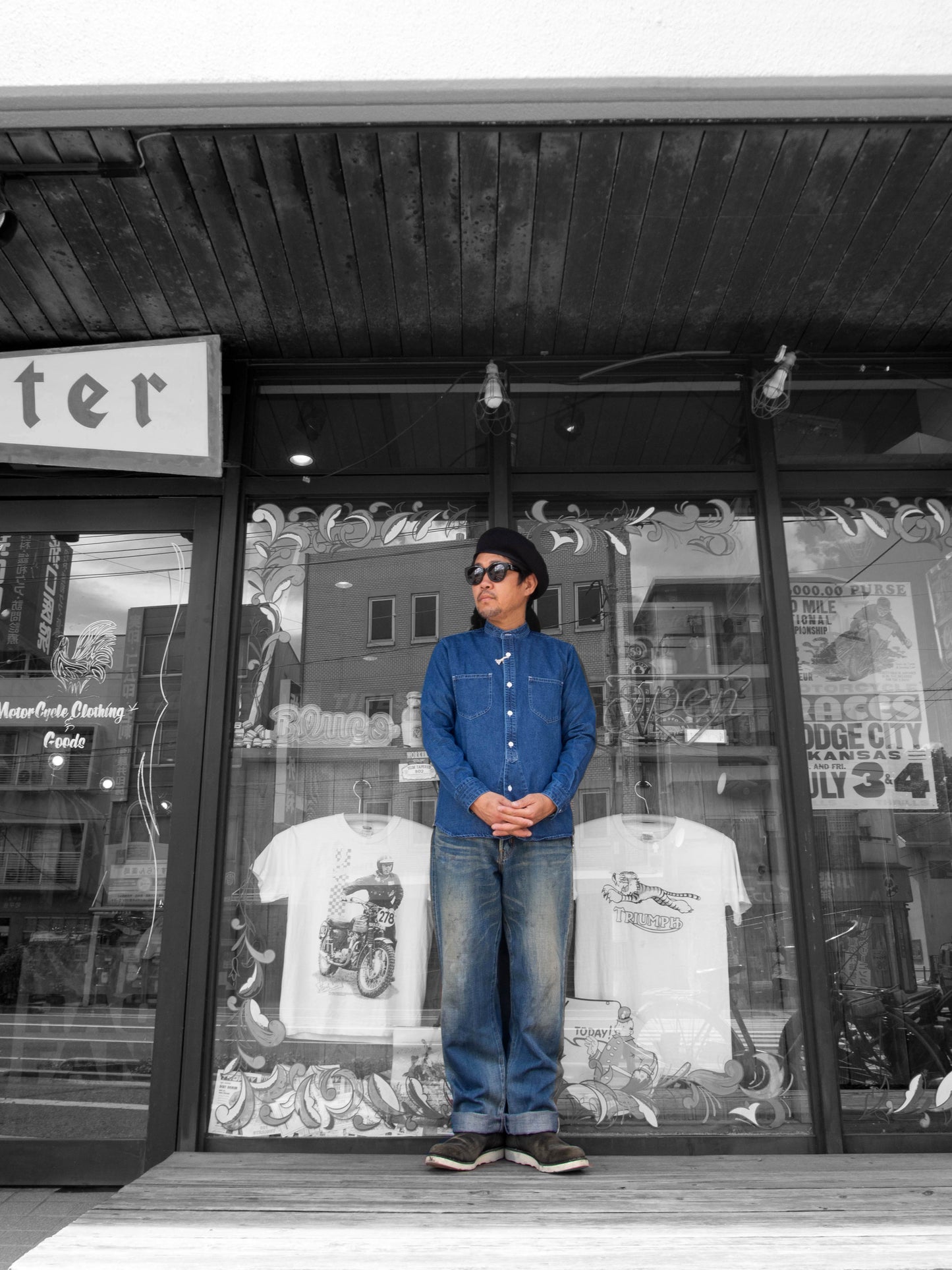 BAND DENIM SHIRTS