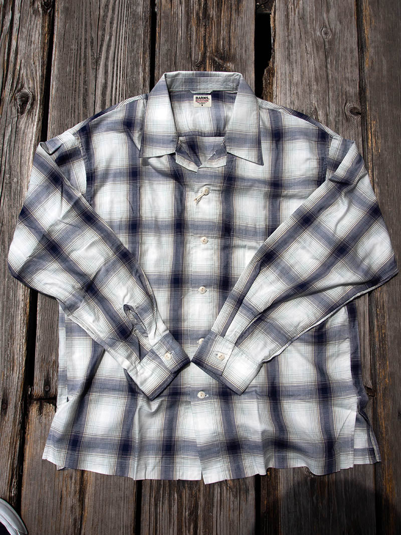 Ombre Check L/S Shirts