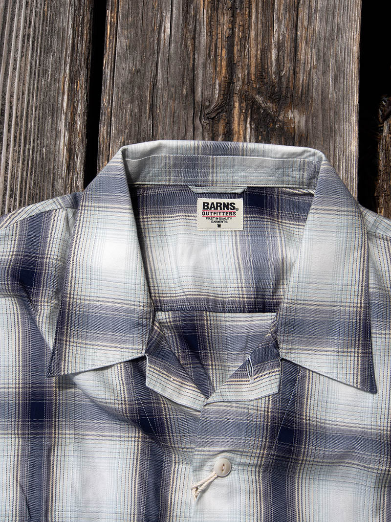 Ombre Check L/S Shirts