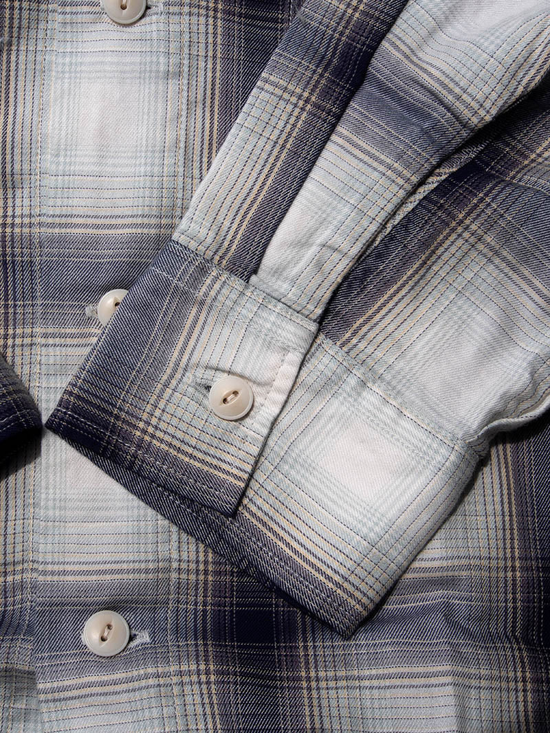 Ombre Check L/S Shirts
