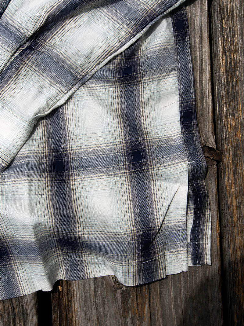 Ombre Check L/S Shirts