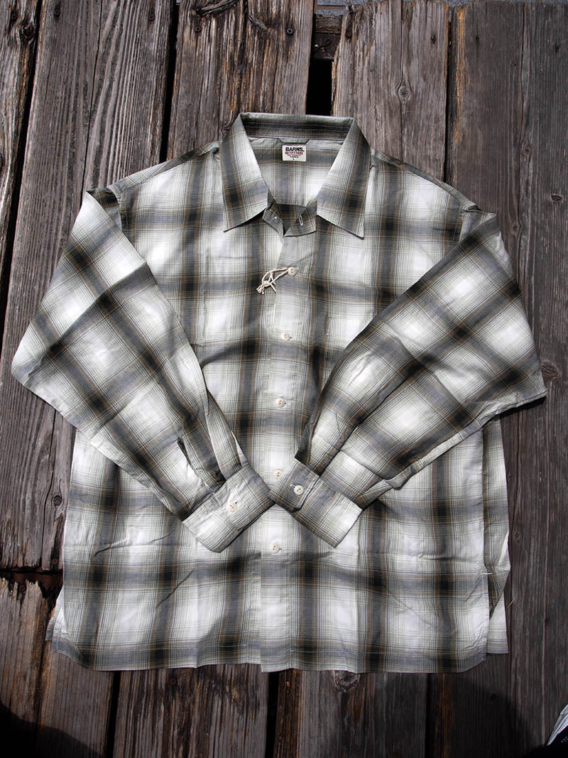 Ombre Check L/S Shirts