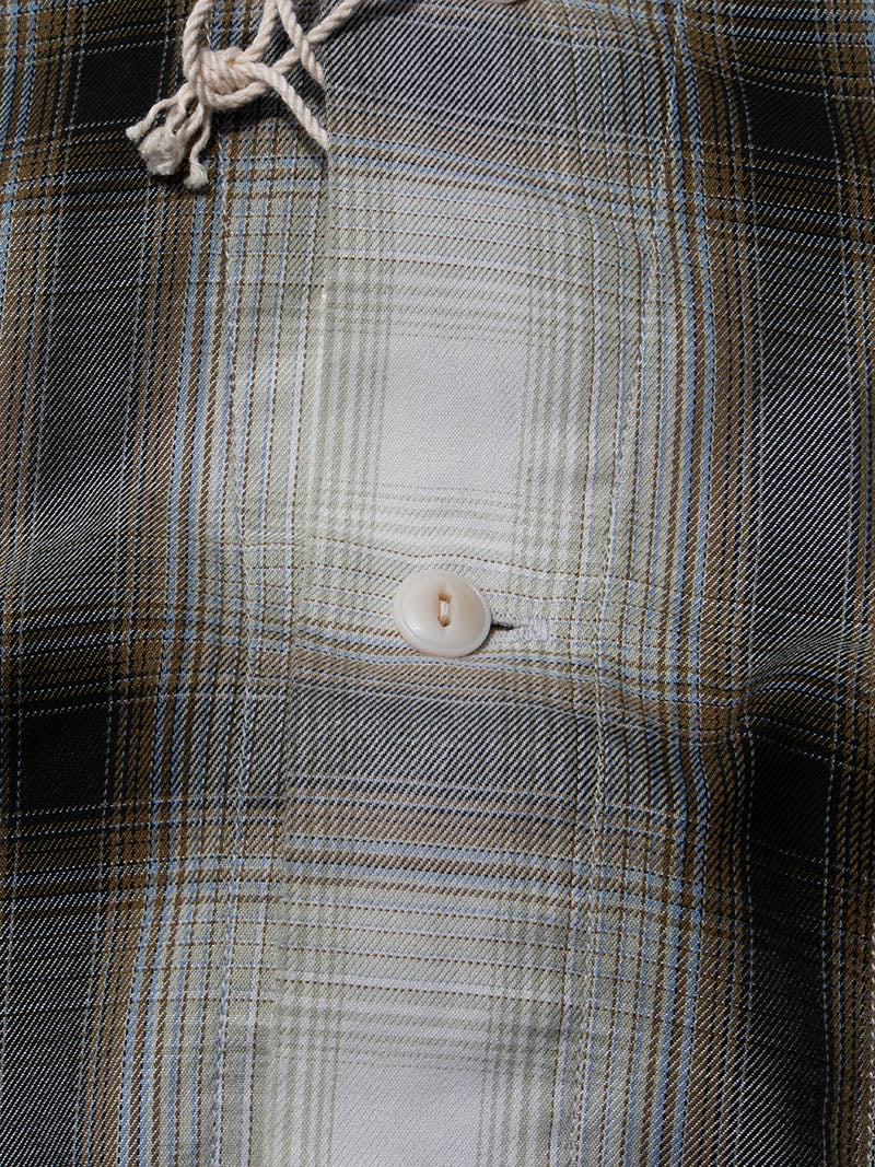 Ombre Check L/S Shirts