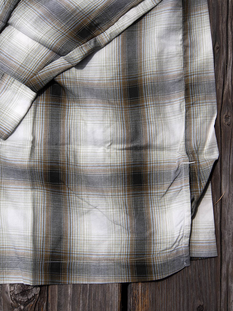 Ombre Check L/S Shirts