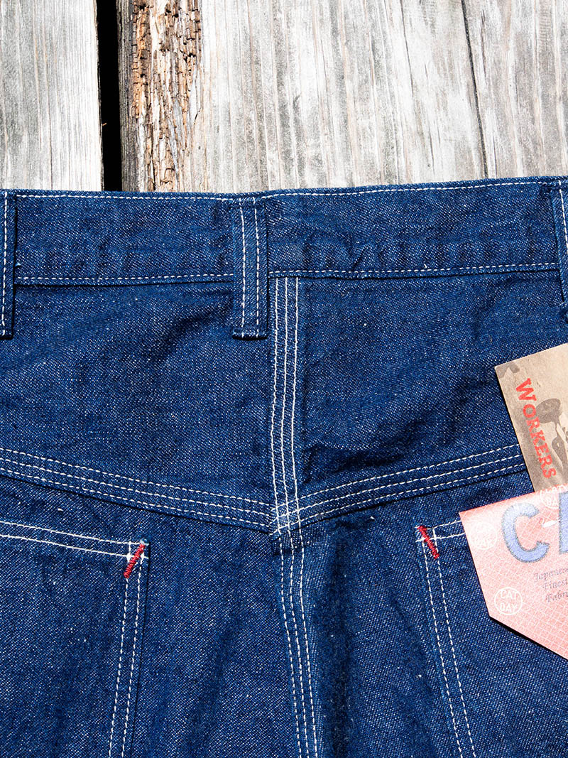 CAT DAY Painter Pants, 9.5 oz Indigo Denim