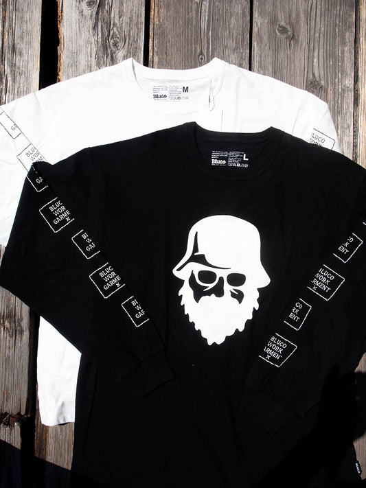 Print L/S Tee -MR-